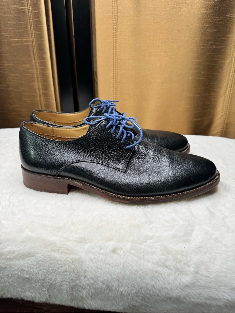 Cole Haan Black Leather Derby Dress Shoes Men’s Size 7.5M